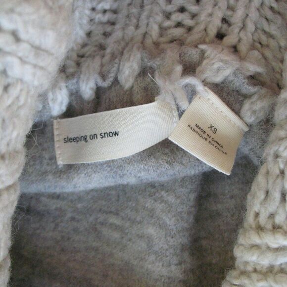 Anthropologie Sleeping on Snow Wool Alpaca Blend Pullover Sweater - Picture 9 of 9